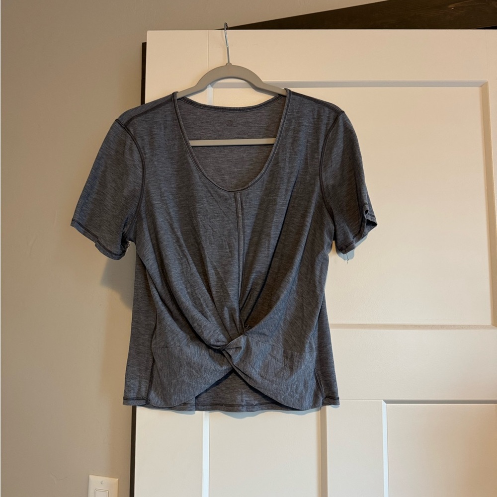 Lululemon Grey Athletic T-Shirt